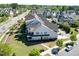 New residential area with landscaped yards and sidewalks in a planned community at 4137 Strendal Dr, Cary, NC 27519