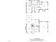 Detailed floor plan showcasing the layout of the home with labeled rooms and dimensions at 415 Moonlight Dr, Fuquay Varina, NC 27526