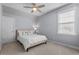 Cozy bedroom featuring soft, neutral tones and comfortable furnishings at 4711 Marena Pl, Durham, NC 27707