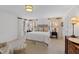 Bright and airy main bedroom with neutral tones, plush carpeting, and ample natural light at 620 Marlowe Rd, Raleigh, NC 27609