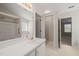 Bathroom with a tub and a view to the bedroom from the mirror at 7 Windsor Glen Dr, Durham, NC 27703