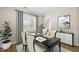 Formal dining room with elegant table setting, natural light, and neutral color palette at 7 Windsor Glen Dr, Durham, NC 27703