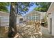 Expansive backyard with a spacious wooden deck, perfect for outdoor entertaining at 905 N Hyde Park Ave, Durham, NC 27701