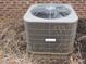 Air conditioning unit sits adjacent to the home at 9115 Nc 157, Rougemont, NC 27572