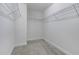 Walk-in closet is ready to be customized with your personal storage system at 104 Red Bark Ct, Apex, NC 27539