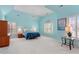 Spacious primary bedroom with lots of natural light at 108 Finnway Ln, Cary, NC 27519