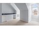 This bonus room features a window seat, lots of natural light and room for customization at 108 Finnway Ln, Cary, NC 27519