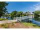 Picturesque gazebo on the community pond, perfect for relaxing and enjoying nature at 108 Finnway Ln, Cary, NC 27519