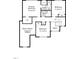 The second floor features a primary bedroom, two additional bedrooms, bonus room, and two bathrooms at 1109 Frenchurch Way, Apex, NC 27502