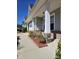 Attractive front porch with stone accents and tidy landscaping at 2132 Royal Berry Ct, Cary, NC 27511