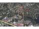 Aerial view showcasing the neighborhood's proximity to schools, parks, shopping, and other community amenities at 2132 Royal Berry Ct, Cary, NC 27511