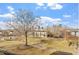 Enjoy the park-like setting and skyline view from this home's neighborhood at 226 Woodsborough Pl, Raleigh, NC 27601