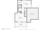 Floor plan of the second floor featuring bedrooms, bathroom, closet and a balcony at 279 Box Turtle Trl, Chapel Hill, NC 27516