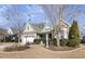 Attractive single-Gathering home with well-maintained landscaping and a two-car garage in a suburban neighborhood at 2851 Wilkes Lake Dr, Fuquay Varina, NC 27526