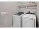 Convenient laundry room with modern washer and dryer at 2907 Jakes View Pt, Fuquay Varina, NC 27526