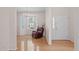 Cozy living room with a bay window and a comfortable recliner at 3003 Cregler Dr, Apex, NC 27502
