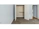 Spacious bedroom closet with ample storage and neutral carpeting at 3659 Brooks Bnd, Franklinton, NC 27525