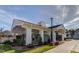 Community amenity center featuring a covered area, landscaping, and outdoor seating at 424 Hopwood Way Way, Apex, NC 27523