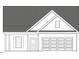 Home exterior elevation rendering showing the front of the home at 450 Springtooth Dr, Zebulon, NC 27597