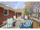 Spacious outdoor deck ideal for lounging and backyard entertaining at 4605 Erwin Rd, Durham, NC 27705