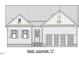 Detailed elevation drawing of a charming home showcasing its architectural design and curb appeal at 472 Springtooth Dr, Zebulon, NC 27597
