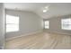 Vaulted bedroom featuring natural light at 5526 Spindlewood Ct, Durham, NC 27703