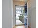 Open front door leading into a bright foyer, enhancing curb appeal at 5526 Spindlewood Ct, Durham, NC 27703