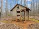 Custom-built chicken coop with a unique design and ample space for poultry at 6106 Bent Oak Dr, Durham, NC 27705
