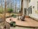 Outdoor patio featuring dining and lounge furniture, perfect for entertaining guests at 6106 Bent Oak Dr, Durham, NC 27705