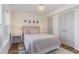 Cozy bedroom with neutral tones, soft textures, and ample natural light, creating a serene retreat at 710 Legacy Falls S S Dr, Chapel Hill, NC 27517