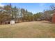 Large backyard with shed at 7415 Old Oxford Rd, Bahama, NC 27503