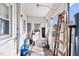 Mudroom with a door, window, and ladder at 805 S 11Th St, Lillington, NC 27546