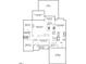 A home floorplan showing the layout of the rooms and square footage, providing a detailed perspective at 1028 Allaire Dr, Raleigh, NC 27603