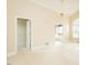 Spacious main bedroom boasts a walk-in closet, vaulted ceilings and ensuite bath at 104 E Laramie Dr, Mebane, NC 27302