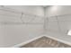 Walk-in closet featuring a wire shelving system at 119 Canary Ct, Raleigh, NC 27610
