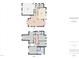 First and second floor plan of the home, displaying the layout and dimensions of each room at 1201 Clematis St, Knightdale, NC 27545