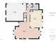 First floor plan of the home, displaying the layout and dimensions of each room at 1201 Clematis St, Knightdale, NC 27545
