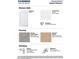 Interior scheme selections featuring white cabinets and quartz countertops, vinyl flooring, and carpet at 130 Carriedelle Ln, Smithfield, NC 27577