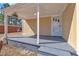Inviting covered front porch is perfect for relaxing and enjoying the outdoors at 1403 Fairground Road Rd, Dunn, NC 28334