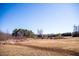 A wide-open field is surrounded by trees on a sunny day, full of potential for future owners to create their paradise at 159 Valhalla Dr, Timberlake, NC 27583