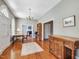 Inviting living room features hardwood floors, neutral walls, and natural light at 1834 Dewitt Smith Rd, Pittsboro, NC 27312