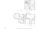 Detailed floor plan showcasing the layout of a multi-story house, including room dimensions and names at 286 Two Creeks Lp, Chapel Hill, NC 27517