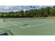 Outdoor tennis court available for residents at 286 Two Creeks Lp, Chapel Hill, NC 27517