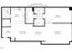 Detailed floor plan showcasing the layout of the unit, including the kitchen, living spaces, and bedroom at 319 Fayetteville St # 509, Raleigh, NC 27601