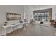 Inviting living room features expansive window with city views and modern decor at 319 Fayetteville St # 509, Raleigh, NC 27601