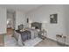 Bright main bedroom with a stylish bed, soft carpet, and comfortable design at 319 Fayetteville St # 509, Raleigh, NC 27601