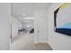 Inviting entryway featuring neutral carpet and an open floorplan leading to the living area at 3517 Strawberry Patch Row, Raleigh, NC 27604