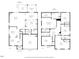 Detailed floor plan showcasing the home's layout and room dimensions for both floors at 3614 Kilgo Dr, Durham, NC 27705