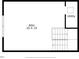 Floor plan of the attic and utility room on the upper level at 3621 Colby Chase Dr, Apex, NC 27539