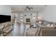Comfortable living room featuring a cozy fireplace at 38 Colonial Hills Dr, Lillington, NC 27546